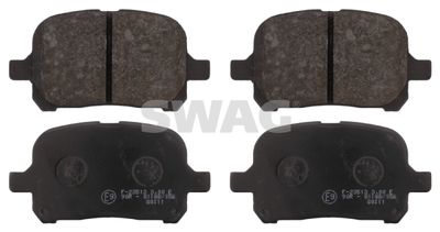 Brake Pad Set, disc brake SWAG 81 91 6724