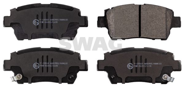 SWAG 81 91 6725 Brake Pad Set, disc brake