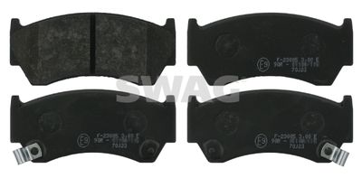 Brake Pad Set, disc brake SWAG 82 91 6267