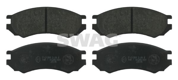 SWAG 82 91 6268 Brake Pad Set, disc brake