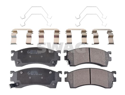 SWAG 83 91 6198 Brake Pad Set, disc brake