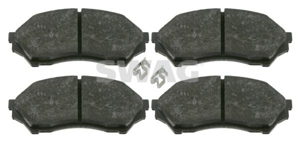 SWAG 83 91 6498 Brake Pad Set, disc brake