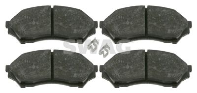 Brake Pad Set, disc brake SWAG 83 91 6498