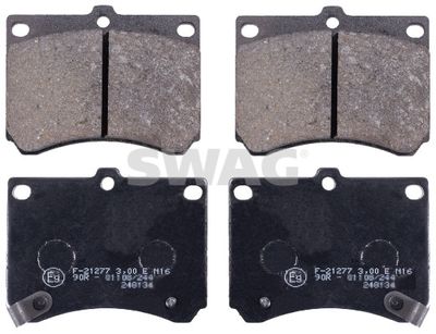 Brake Pad Set, disc brake SWAG 83 91 6499