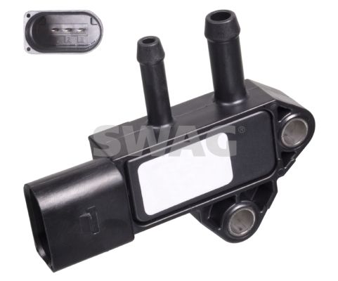 SWAG 83 10 1105 Sensor, exhaust pressure