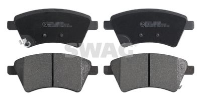 Brake Pad Set, disc brake SWAG 84 91 6658