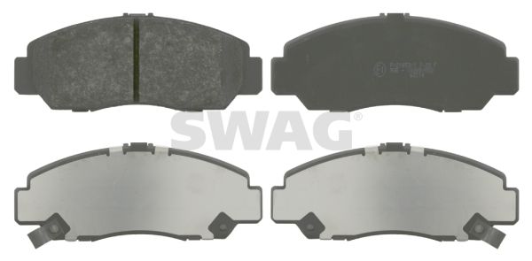 SWAG 85 91 6553 Brake Pad Set, disc brake