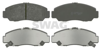Brake Pad Set, disc brake SWAG 85 91 6553