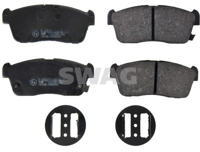 Brake Pad Set, disc brake SWAG 88 91 6662