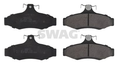 Brake Pad Set, disc brake SWAG 89 91 6507