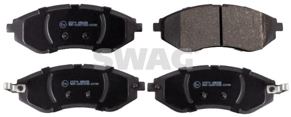 SWAG 89 91 6721 Brake Pad Set, disc brake