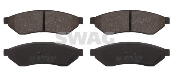 SWAG 89 91 6722 Brake Pad Set, disc brake