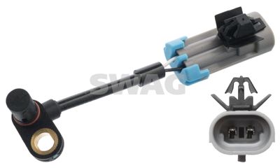 Sensor, wheel speed SWAG 89 10 6652