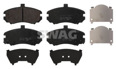 Brake Pad Set, disc brake SWAG 90 91 6700