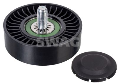Deflection/Guide Pulley, V-ribbed belt SWAG 90 92 7554