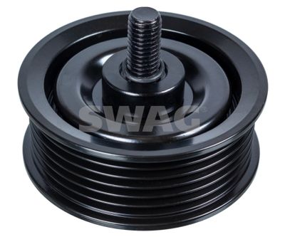Deflection/Guide Pulley, V-ribbed belt SWAG 91 10 0350