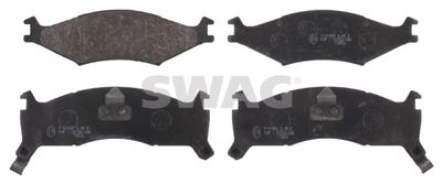 Brake Pad Set, disc brake SWAG 91 91 6558
