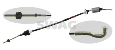 Cable Pull, clutch control SWAG 99 90 4207