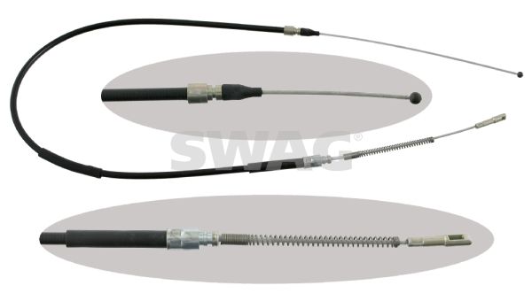 SWAG 99 91 0592 Cable Pull, parking brake