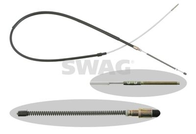 Cable Pull, parking brake SWAG 99 91 4200