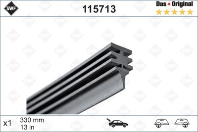 Wiper Blade Rubber SWF 115713