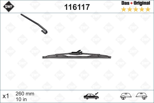 SWF 116117 Wiper Blade