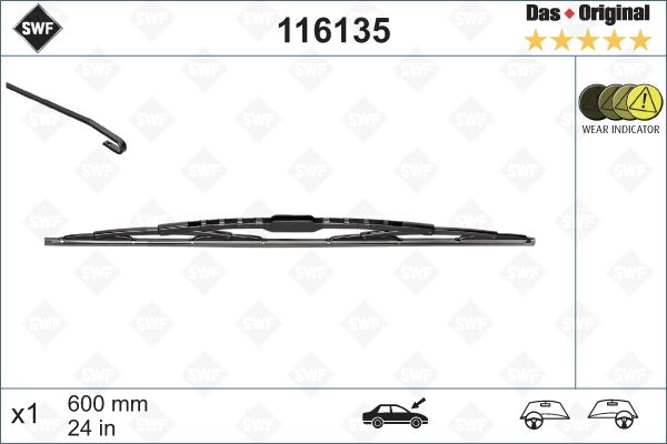 SWF 116135 Wiper Blade