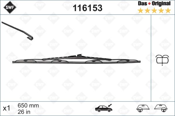SWF 116153 Wiper Blade