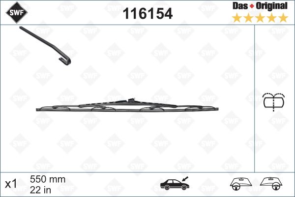 SWF 116154 Wiper Blade