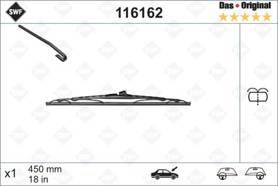 Wiper Blade SWF 116162