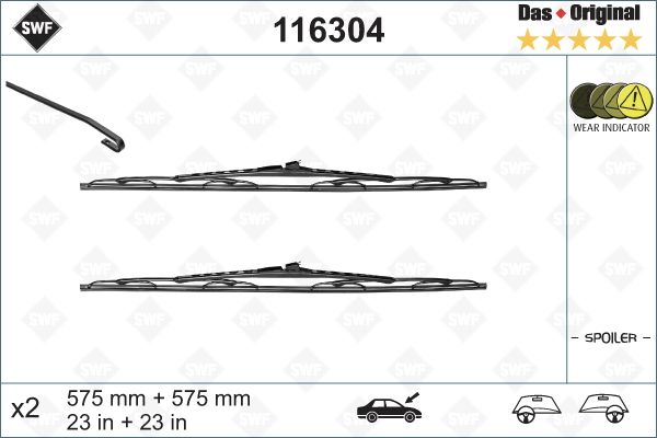 SWF 116304 Wiper Blade