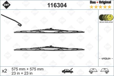 Wiper Blade SWF 116304
