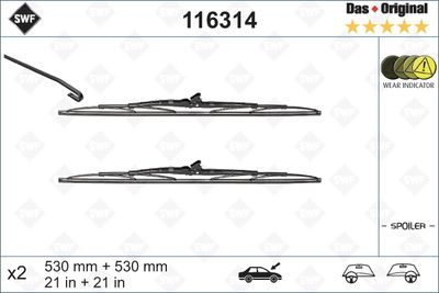 Wiper Blade SWF 116314