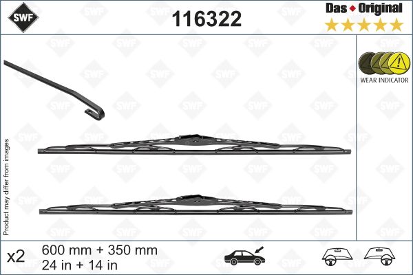 SWF 116322 Wiper Blade