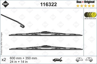 Wiper Blade SWF 116322