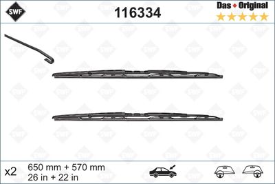Wiper Blade SWF 116334
