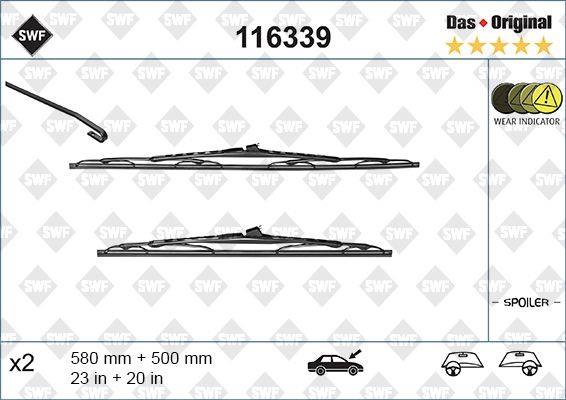 SWF 116339 Wiper Blade