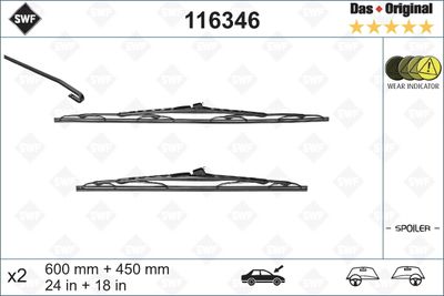 Wiper Blade SWF 116346