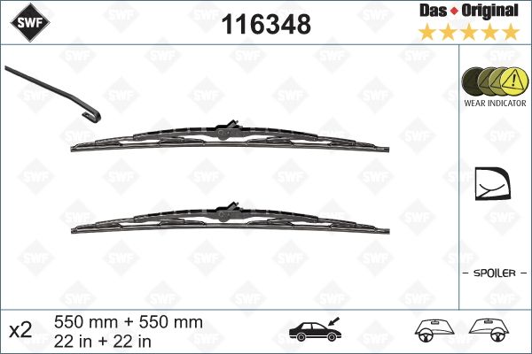 SWF 116348 Wiper Blade