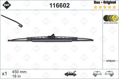 Wiper Blade SWF 116602