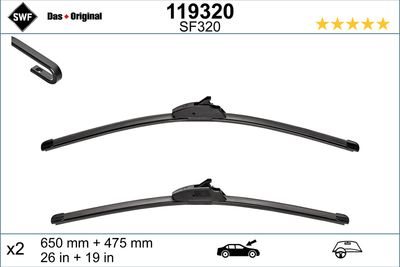 Wiper Blade SWF 119320