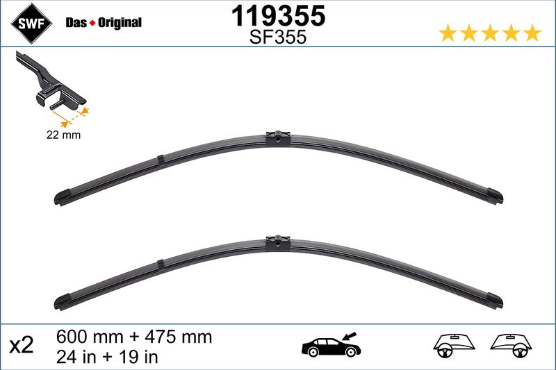 SWF 119355 Wiper Blade