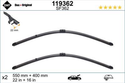 Wiper Blade SWF 119362