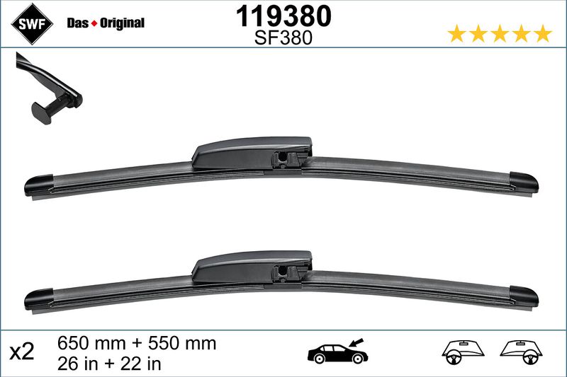 SWF 119380 Wiper Blade