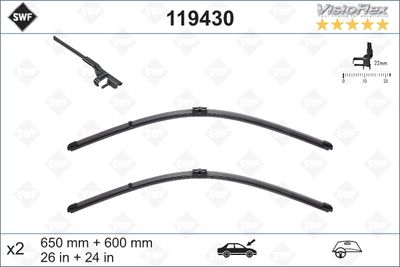 Wiper Blade SWF 119430