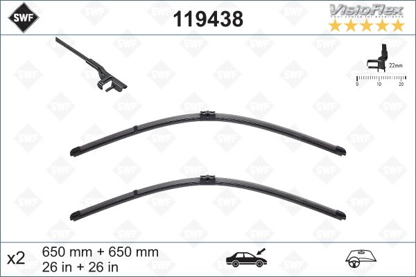 SWF 119438 Wiper Blade