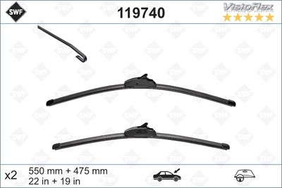 Wiper Blade SWF 119740
