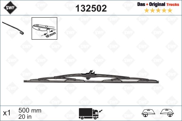 SWF 132502 Wiper Blade