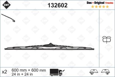 Wiper Blade SWF 132602