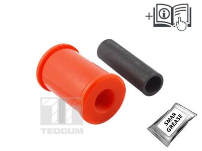 Mounting, control/trailing arm TEDGUM 00507699